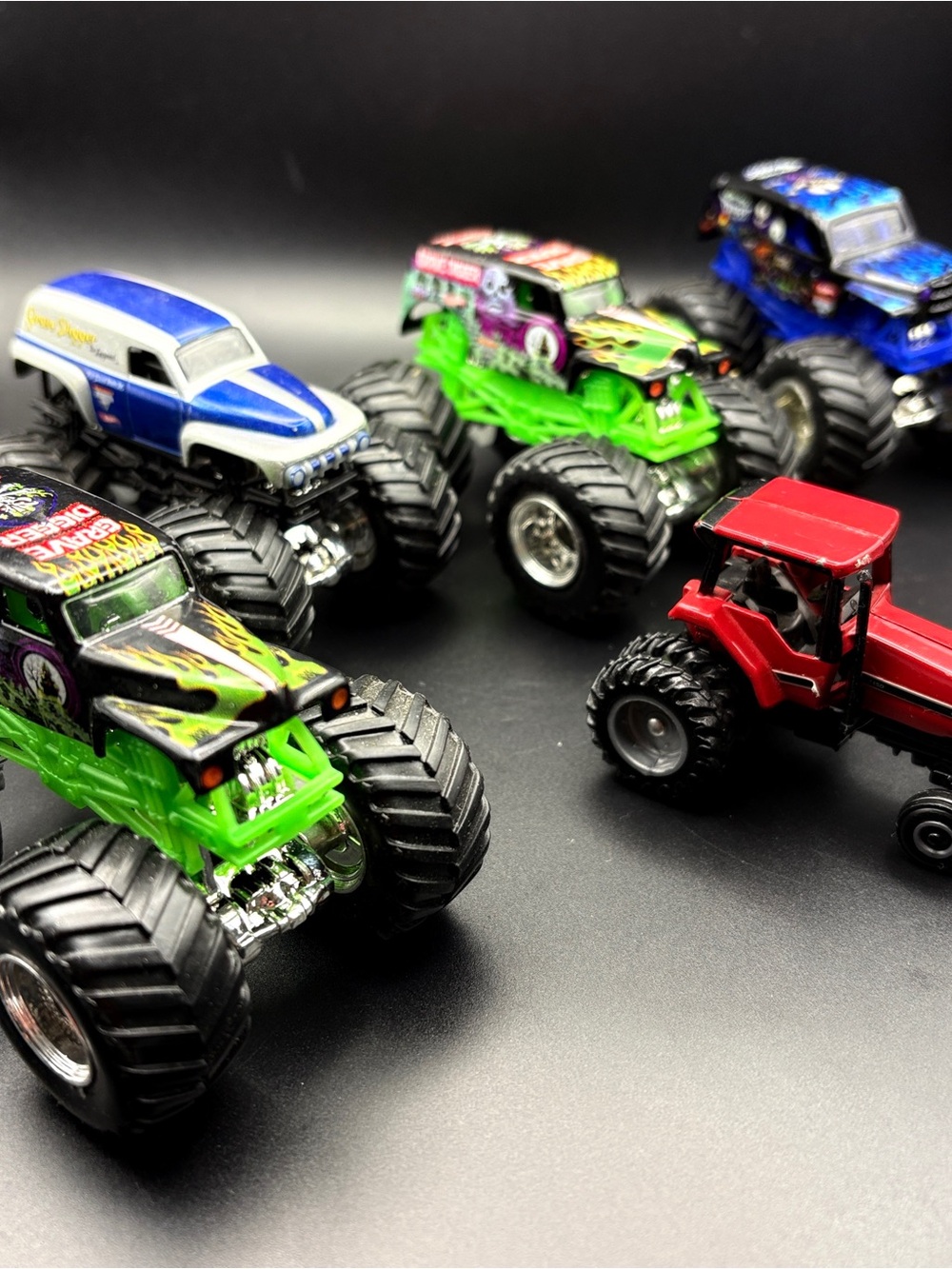 Kids Monster Truck Toy - Multicolor (Green, Red, Blue)